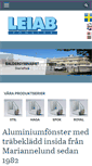 Mobile Screenshot of leiab.se