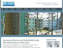 Tablet Screenshot of leiab.se